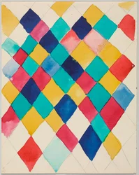 Color Study with Diamonds