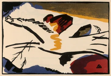 Woodcut for the Painting "Lyrical" (Sheet 9 from: "Sounds")