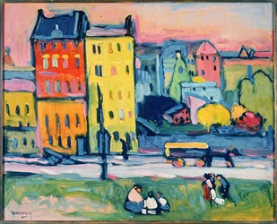 Houses in Munich, 1908