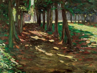 In the Park of Saint Cloud