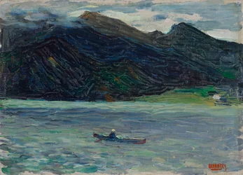 Kochel – Lake with Boat