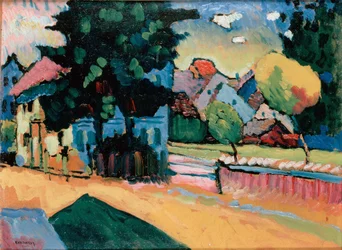 Landscape with a Green House