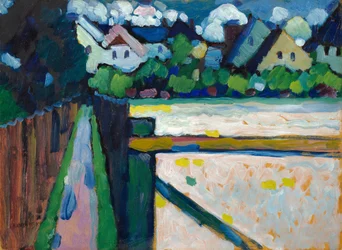 Murnau - Footpath and Houses