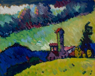 Murnau - Study for “Landscape with Tower”