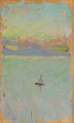 Sailboat on the Sea