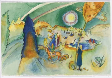Watercolor for Poul Bjerre