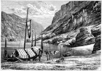 The Upper Yangtse-Kiang, China, 1895