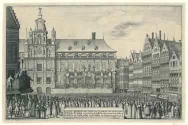 Proclamation of the Peace of Münster in Antwerp, 1648