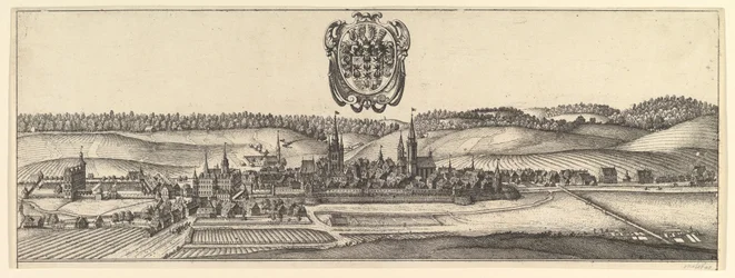 Ansbach and Coburg, View a of two views a&b