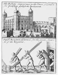 Bishops Imprisoned in the Tower of London; Popish Recusants Disarmed