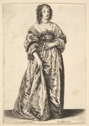 Figure of a Lady Standing, 1625-77