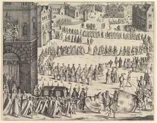 Funeral of General Johan Baptiste von Taxis, 1645