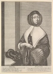 Hyems - Winter, 1641