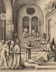 Jesus Again Before Caiaphas