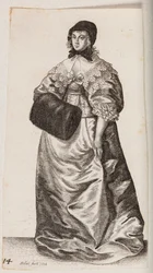 Woman with a Cap and Muff