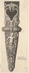 Lower Portion of a Scabbard
