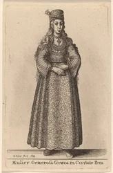 Generous Greek Woman in the City of Pera