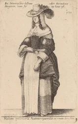 Mulier Primaria Antuerpiensis, in Ornatu Domestico