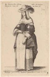 Primary Antwerp Woman in Domestic Attire