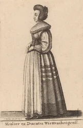 Woman from the Duchy of Württemberg, 1643