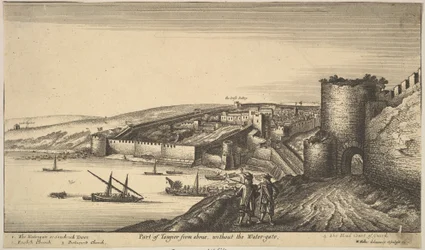 Part of Tangier from above, 1670