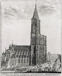 Strasbourg Cathedral, 1645