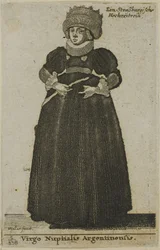Strasbourg Woman in Wedding Dress