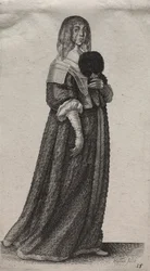 The Several Habits of English Women, from the Nobility to the Country Women, 1640