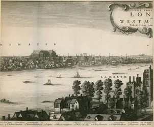 The Prospect of London and Westminster Taken from Lambeth