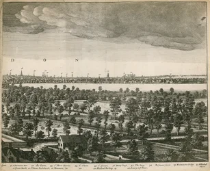 The Prospect of London and Westminster Taken from Lambeth