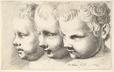 Three children