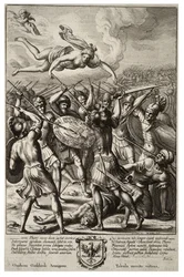 Venus protecting Aeneas (State 2)