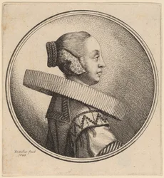 Woman with a Ruff in Profile
