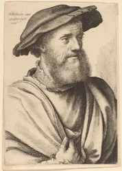 Man with Beard Looking Right (Hans Holbein?)