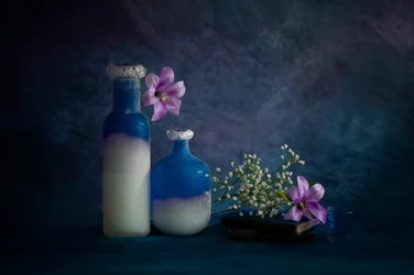 Serene Blue Still Life