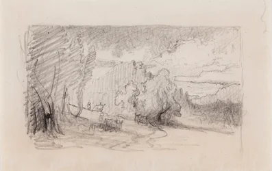 Landscape, Compositional Sketch