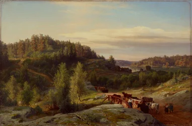 Landscape from Kuru in Evening Light