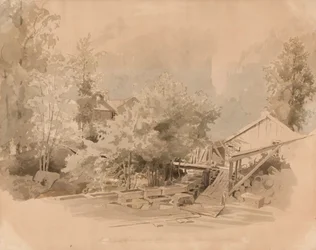 Norwegian Mill Landscape