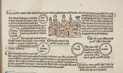 Fol 6 recto (detail), Fasciculus Temporum