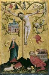Christ on the Cross as Redemptor Mundi