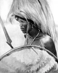 A Masai warrior, Africa