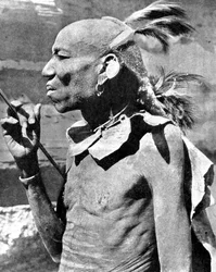 A Turkana Tribesman, Kenya, Africa