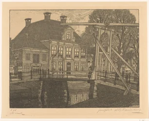 Aris Bridge and Forehaven in Edam
