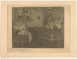Houses at the Harbor of Enkhuizen