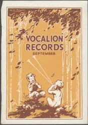 Vocalion Records Bulletin, 1920s