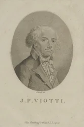 Portrait of the composer Giovanni Battista Viotti 1755-1824, c. 1800