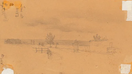 Landscape with Walking Figure