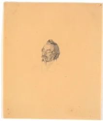 Portrait of Stained Glass Artist Friedrich Vörtel