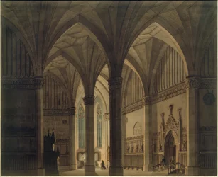 Gothic Church Interior