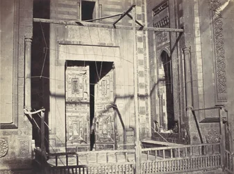 Porte de la Mosque, Sultan Hassan. Partie Inférieure